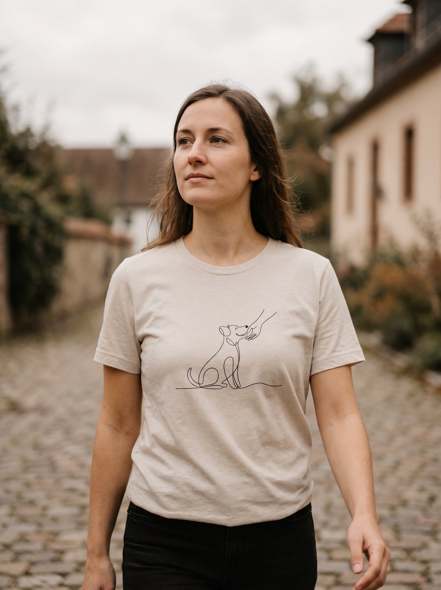 A Gentle Touch Dog T-Shirt | Eeviore