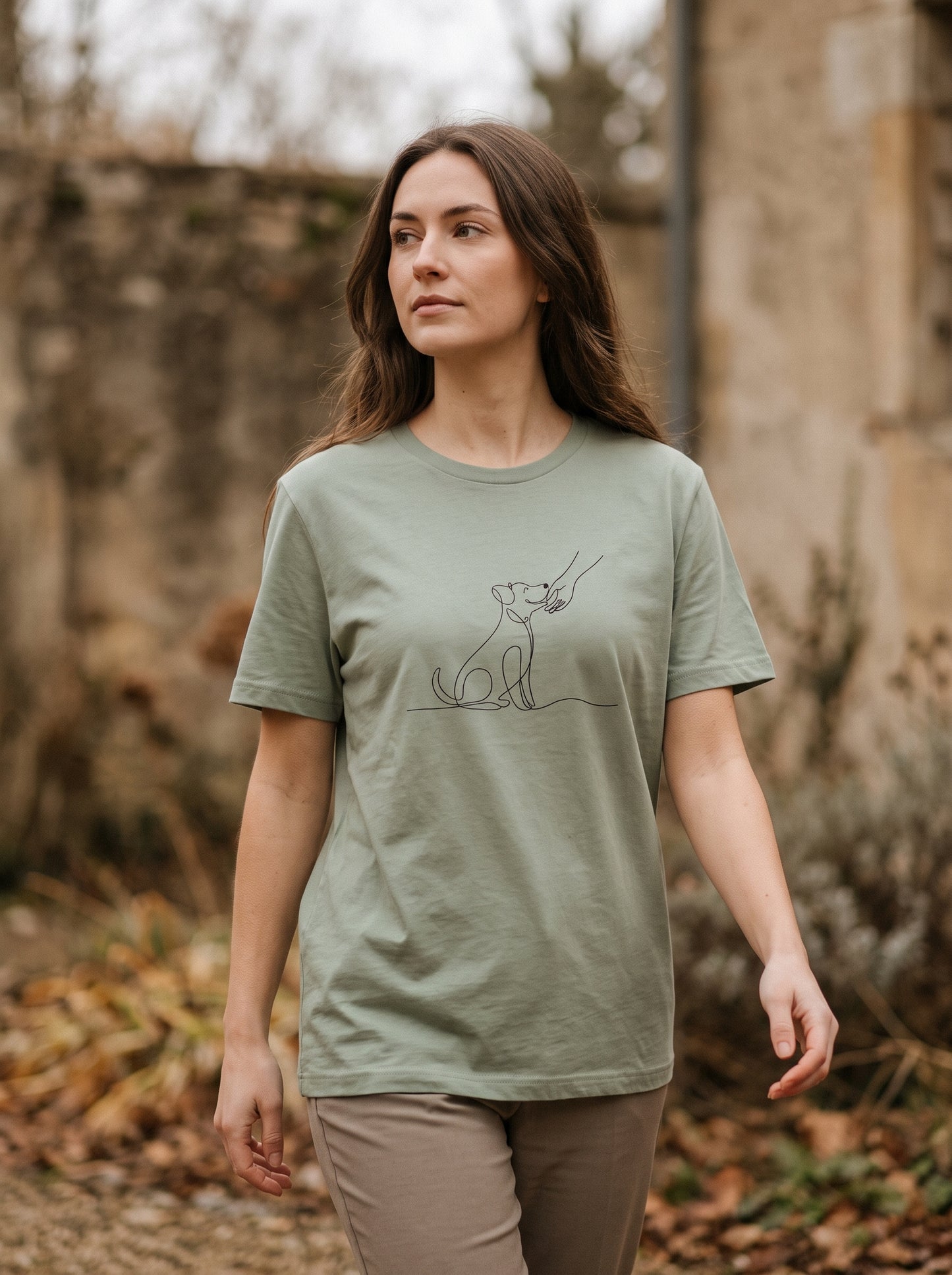 A Gentle Touch Dog T-Shirt | Eeviore