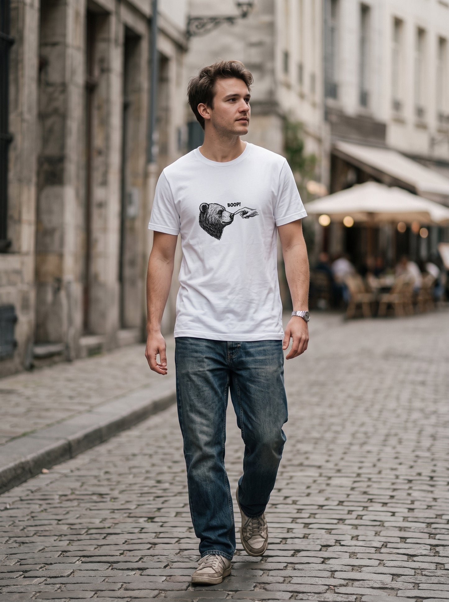 Boop Funny Bear T-Shirt | Eeviore