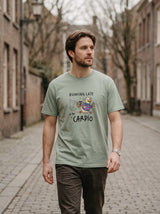 Running Late Is My Cardio Funny Goose T-Shirt | Eeviore
