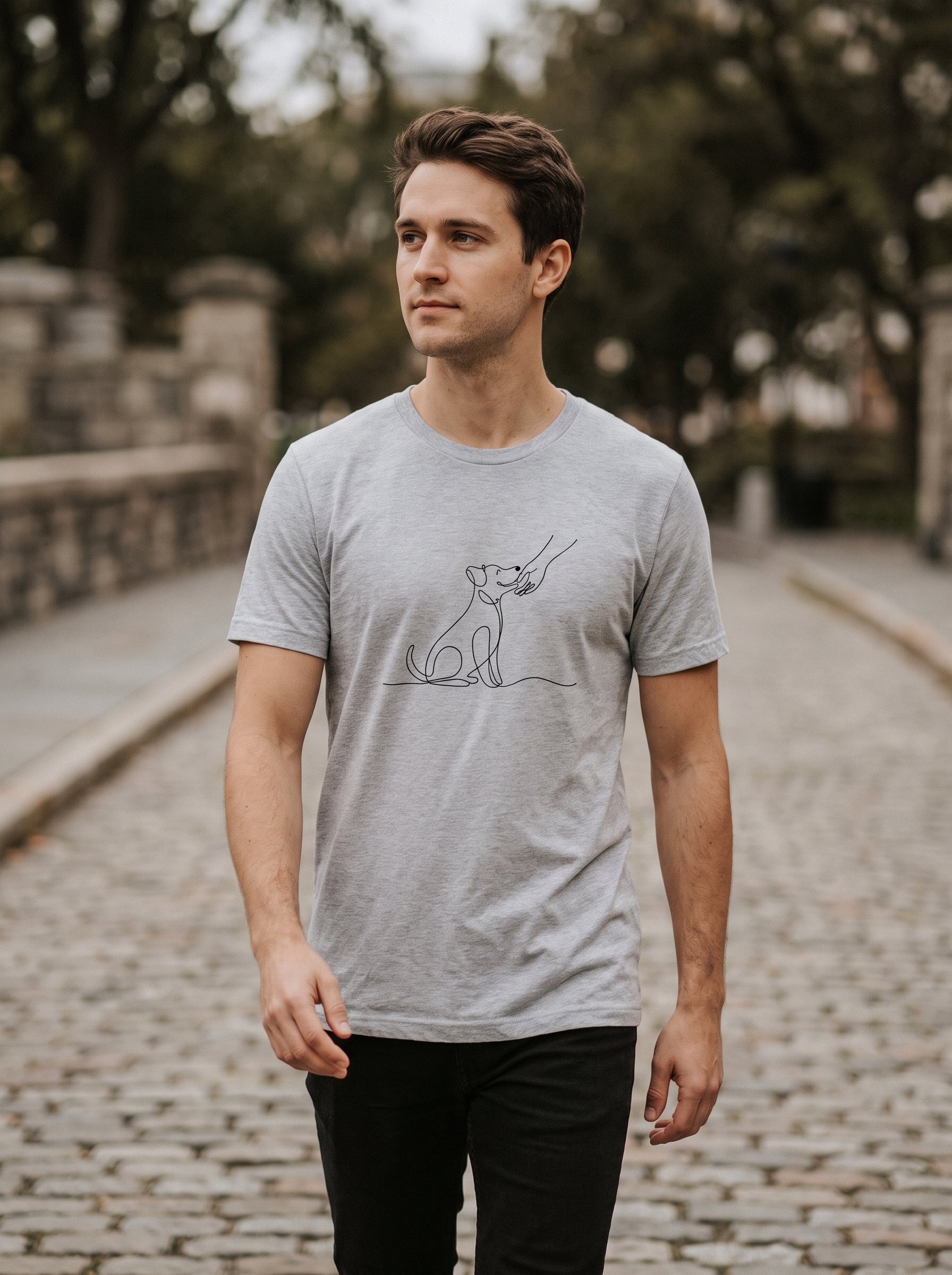 A Gentle Touch Dog T-Shirt | Eeviore
