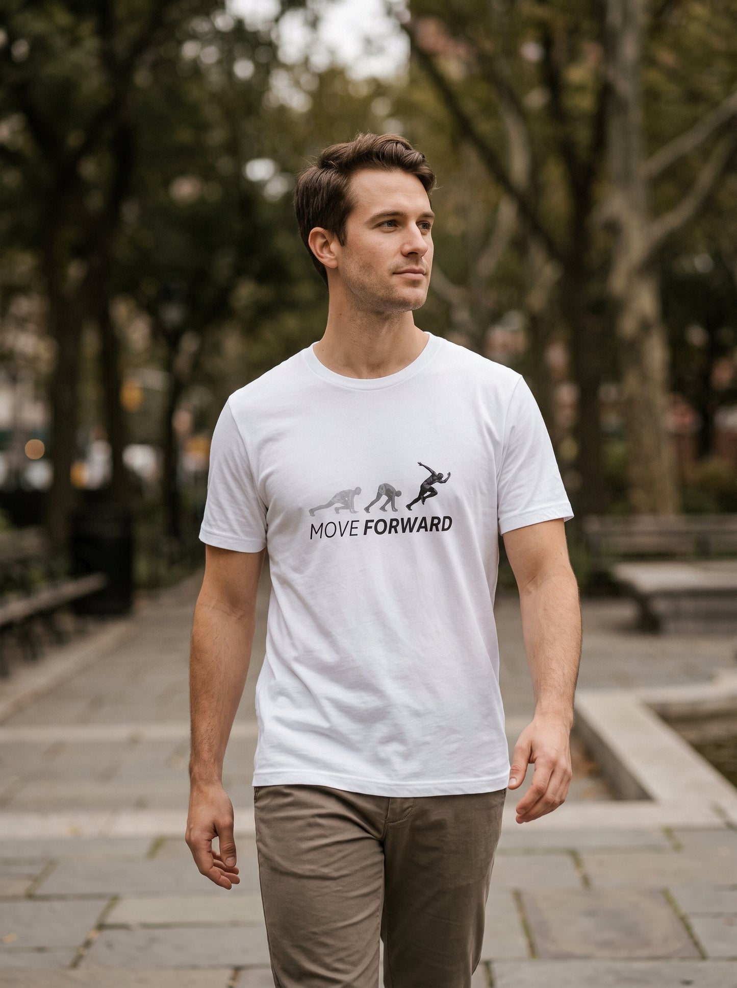 Move Forward Runner T-Shirt | Eeviore