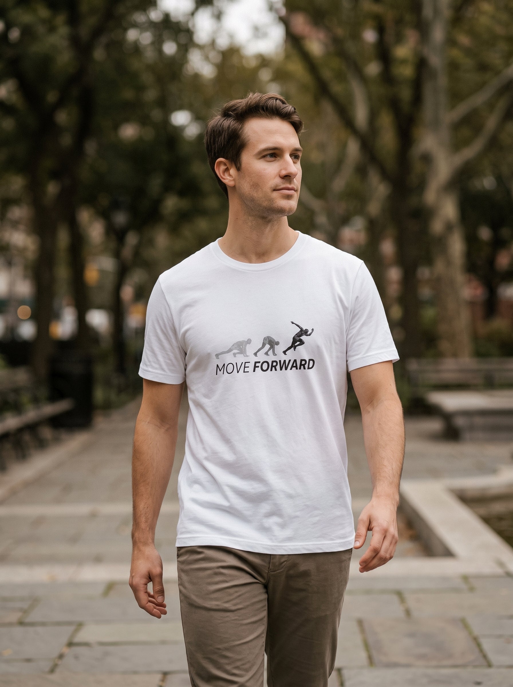 Move Forward Runner T-Shirt | Eeviore