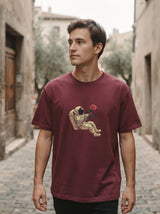 Astronaut with Rose Graphic T-Shirt | Eeviore