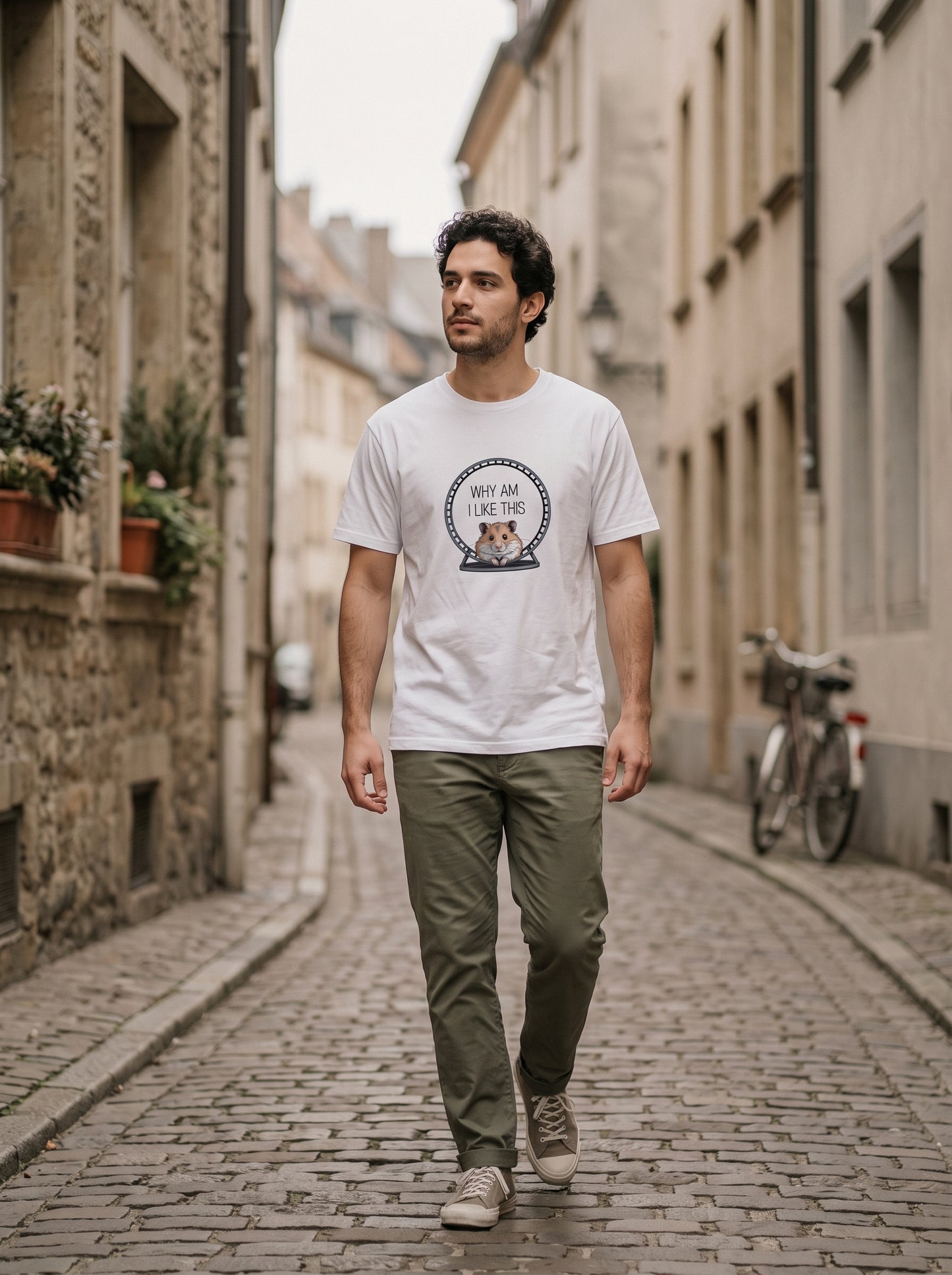 Why Am I Like This Funny Hamster T-Shirt | Eeviore