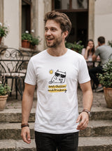 Just Chillin' and Drinking Cat T-Shirt | Eeviore
