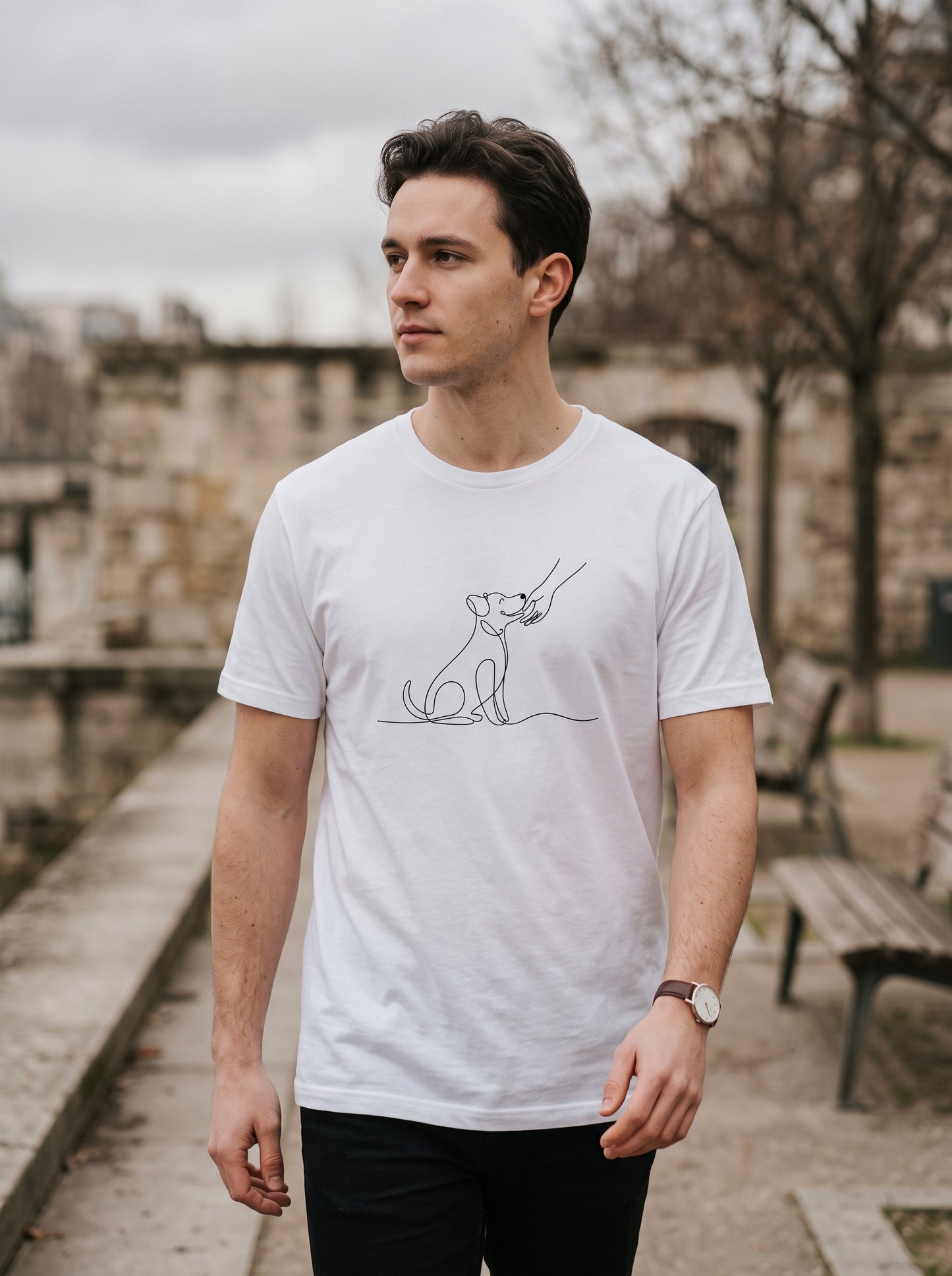 A Gentle Touch Dog T-Shirt | Eeviore