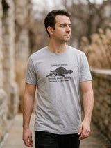 Lustiges Waschbär-T-Shirt mit aktuellem Status | Eeviore