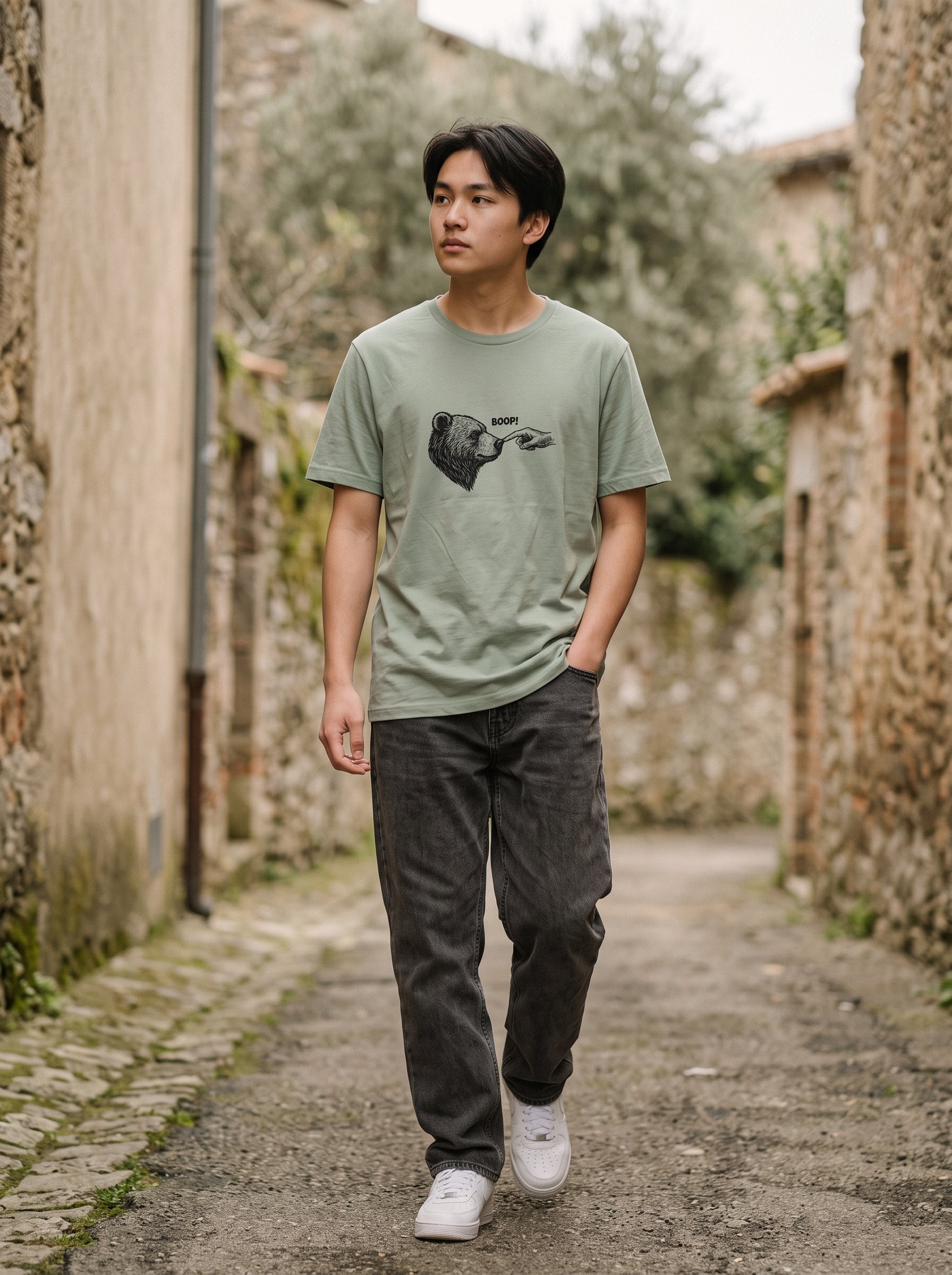 Boop Funny Bear T-Shirt | Eeviore
