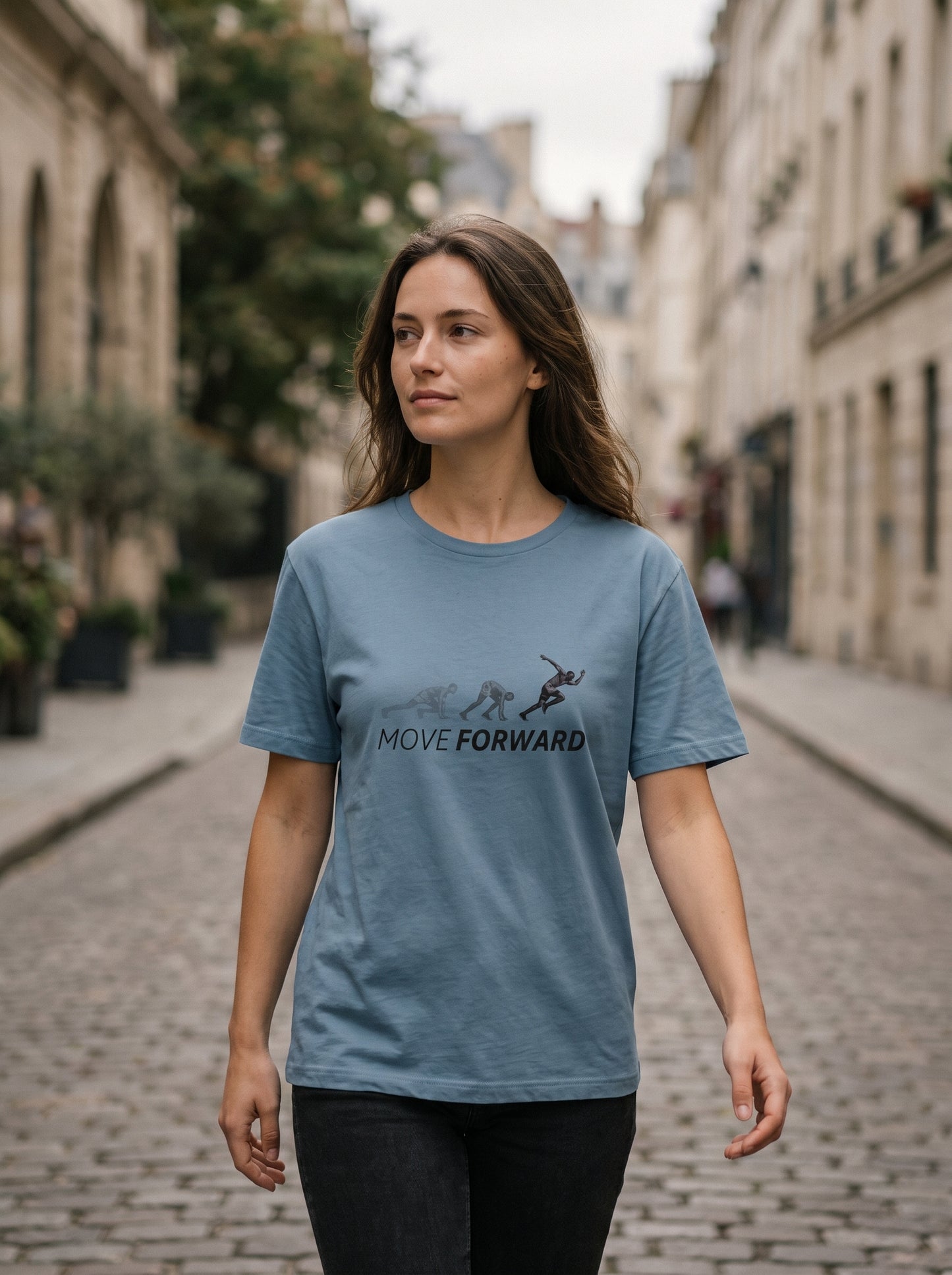 Move Forward Runner T-Shirt | Eeviore