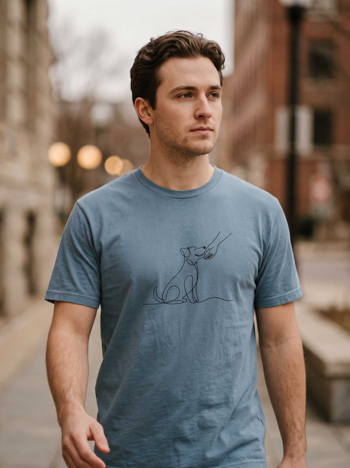 A Gentle Touch Dog T-Shirt | Eeviore