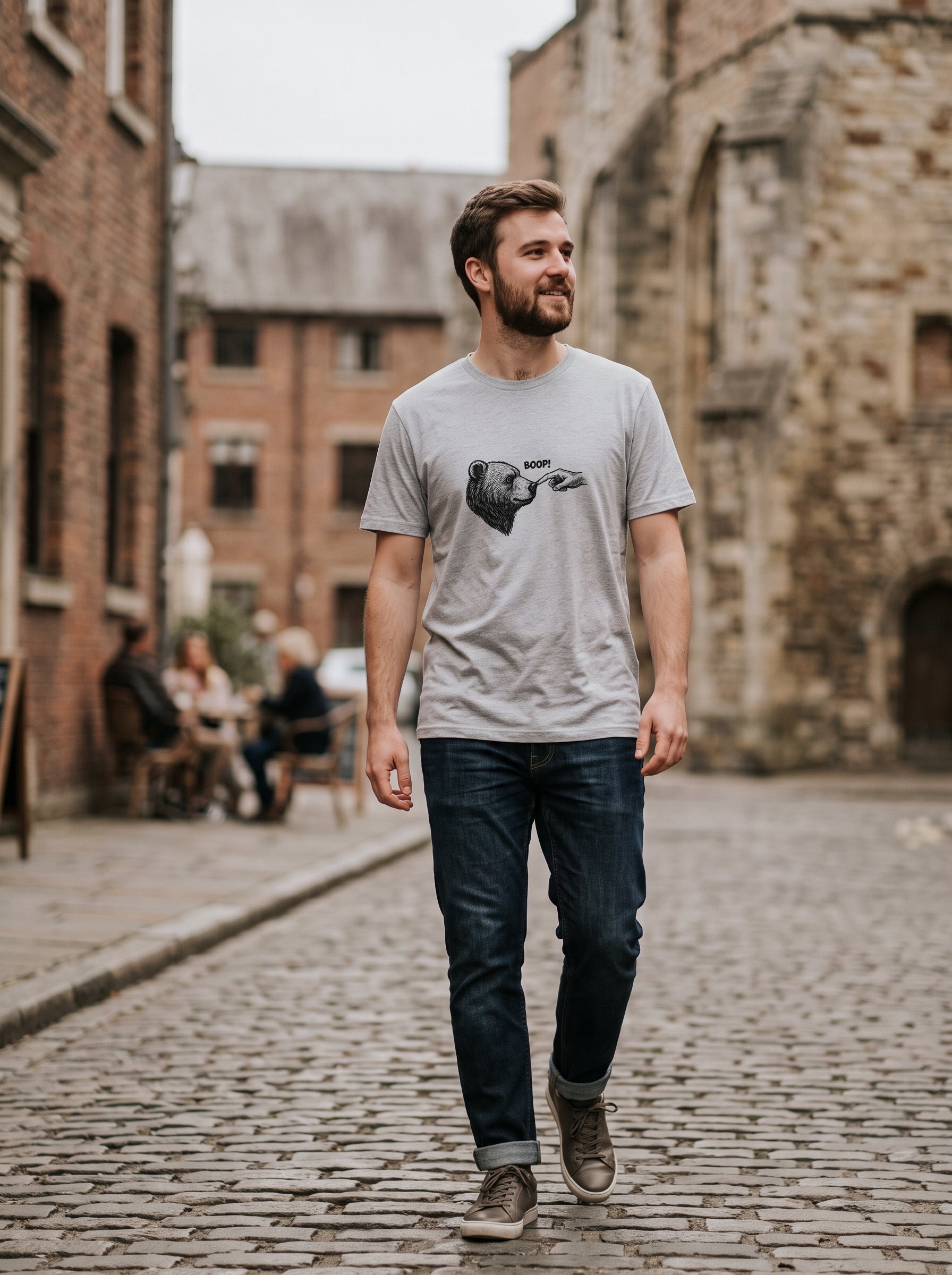 Boop Funny Bear T-Shirt | Eeviore