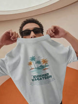 EEVIORE SUMMER VACATION GRAPHIC T-SHIRT